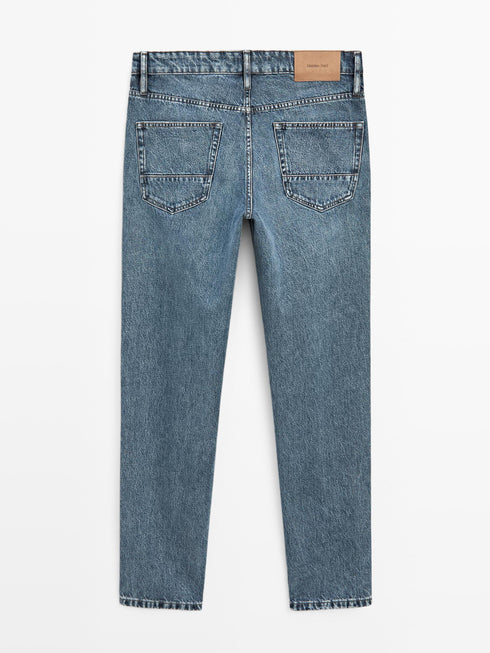MASSIMO DUTTI SLIM FIT DENIM JEANS