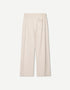 BERSHKA INTERLOCK WIDE LEG TROUSER