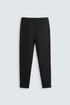 ZARA TEXTURE JOGGEER TROUSER - BLACK