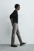 ZARA BASIC SLIM FIT WASHED GREY DENIM JEANS