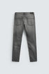 ZARA BASIC SLIM FIT WASHED GREY DENIM JEANS