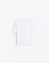 BERSHKA RELAXED FIT ESSENTIAL T-SHIRT - WHITE