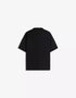 BERSHKA ESSENTIAL RELAXED POLO SHIRT - BLACK