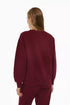 LEFTIE'S LET'S EAT PRINTED SWEATSHIRT - MAROON
