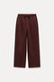 ZARA PLUSH STRAIGHT LEG FLEECE PANTS