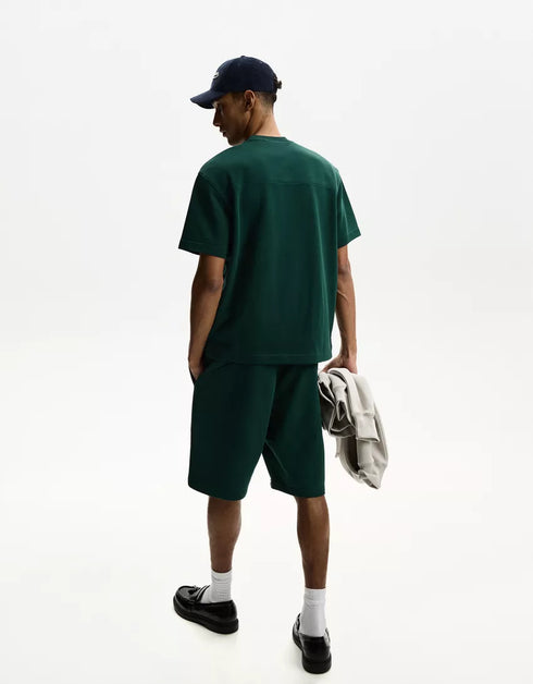 BERSHKA PLUSH COMFORT BERMUDA SHORTS