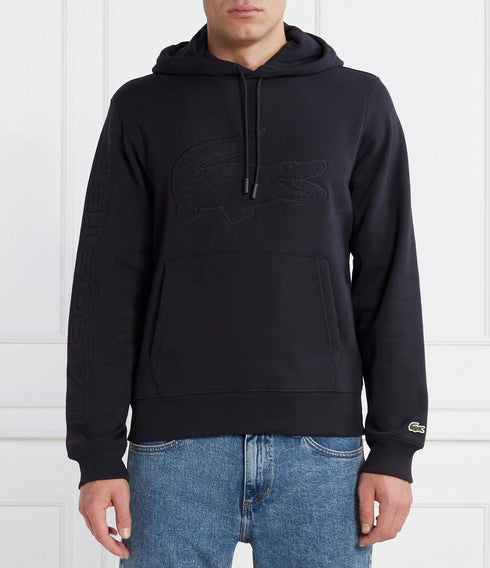 LACOSTE 3D LOGO HOODIE SWEATSHIRT