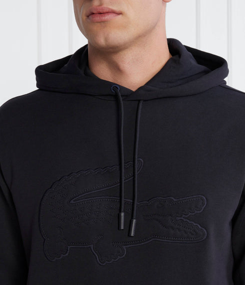 LACOSTE 3D LOGO HOODIE SWEATSHIRT