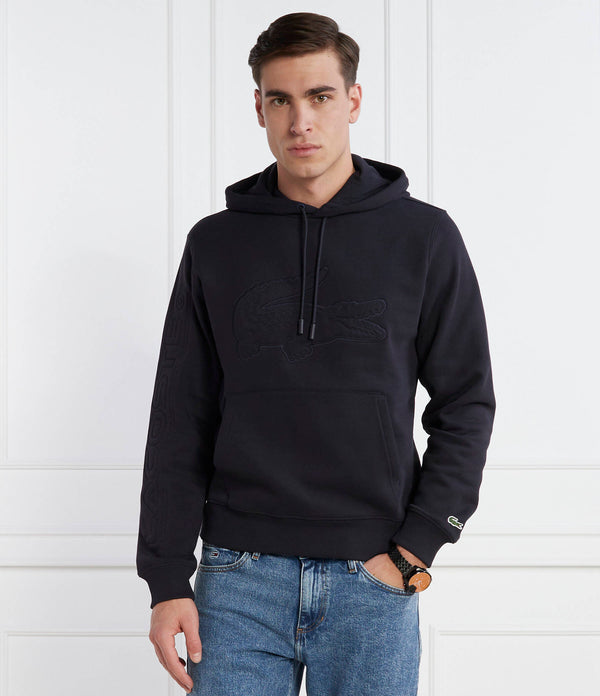 LACOSTE 3D LOGO HOODIE SWEATSHIRT
