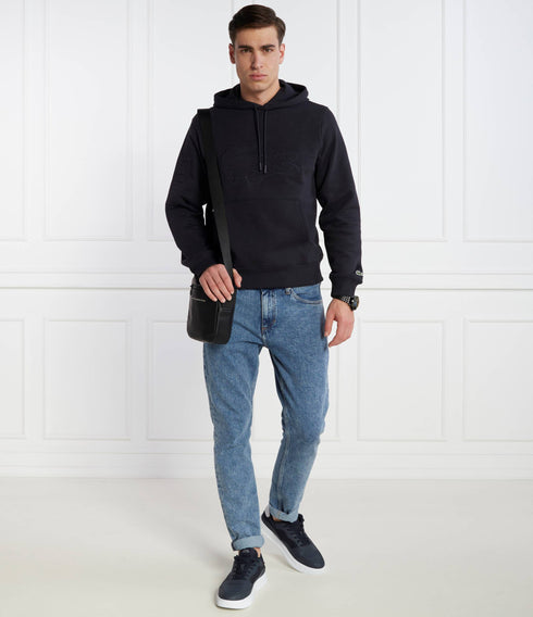LACOSTE 3D LOGO HOODIE SWEATSHIRT