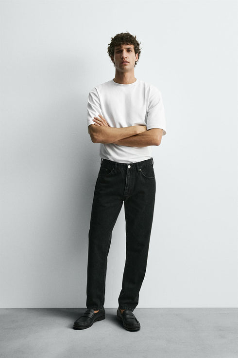 ZARA SLIM FIT TAPERED JEANS