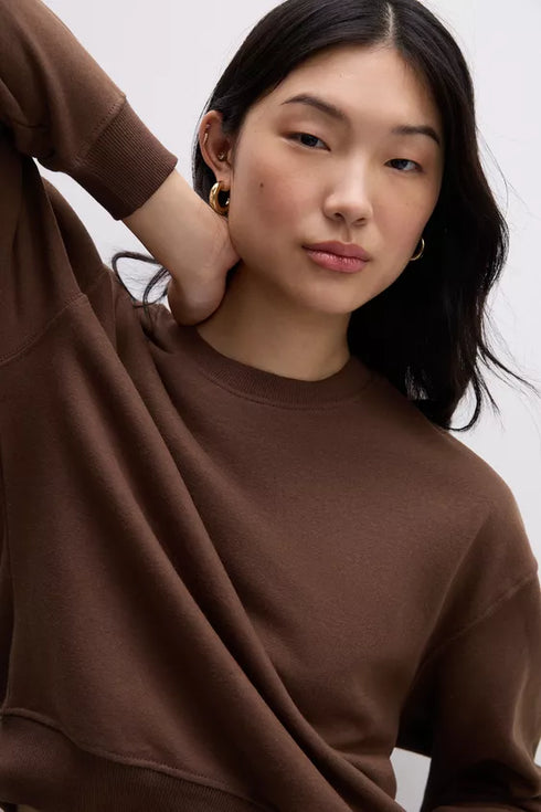 LEFTIES MINIMALIST BASIC SWEATSHIRT