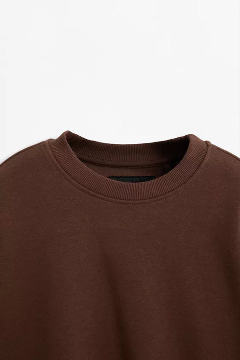 LEFTIES MINIMALIST BASIC SWEATSHIRT