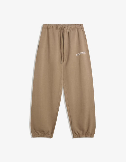 BERSHKA DAILY MUST PRINTED PLUSH JOGGERS