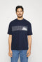 LACOSTE MEN'S OVERSIZED FIT TENNIS PRINT T-SHIRT