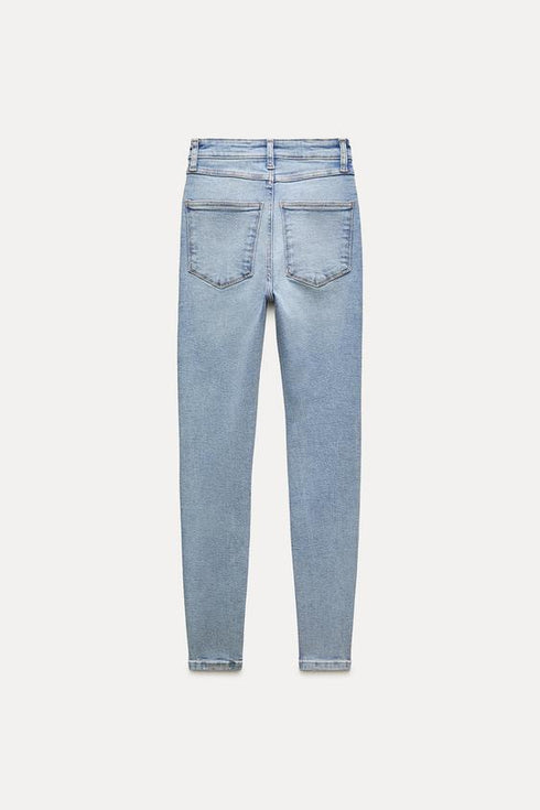 ZARA HIGH WAIST SKINNY JEANS '80S – ZW COLLECTION