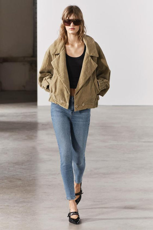 ZARA HIGH WAIST SKINNY JEANS '80S – ZW COLLECTION