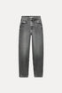 ZARA MOM FIT JEANS WITH A HIGH WAIST