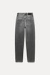 ZARA MOM FIT JEANS WITH A HIGH WAIST