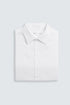 ZARA BASIC TEXTURED SHIRT - WHITE