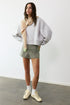 PULL&BEAR ROUND NECK OVERSIZED SWEATSHIRT