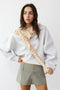 PULL&BEAR ROUND NECK OVERSIZED SWEATSHIRT