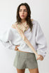 PULL&BEAR ROUND NECK OVERSIZED SWEATSHIRT