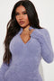 FOREVER 21 FUZZY SWEATER DRESS