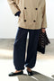 ZARA BASIC STRAIGHT PLUSH TROUSER WITH ADJUSTABLE HEM