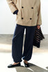 ZARA BASIC STRAIGHT PLUSH TROUSER WITH ADJUSTABLE HEM