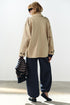 ZARA BASIC STRAIGHT PLUSH TROUSER WITH ADJUSTABLE HEM