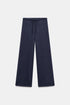 ZARA BASIC STRAIGHT PLUSH TROUSER WITH ADJUSTABLE HEM