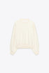 ZARA BASIC PLUSH SWEATSHIRT