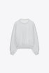 ZARA BASIC PLUSH SWEATSHIRT