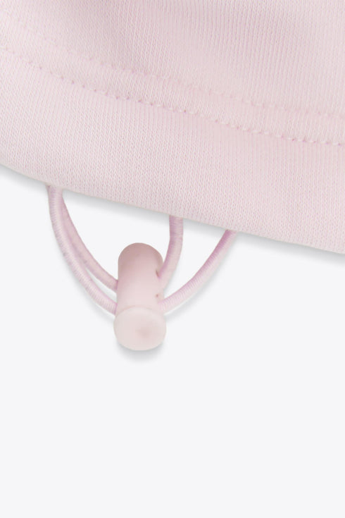 ZARA BASIC STRAIGHT FLEECE TROUSERS WITH ADJUSTABLE HEM