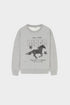 LEFTIE'S THE LONE RIDER PRINTED SWEATSHIRT