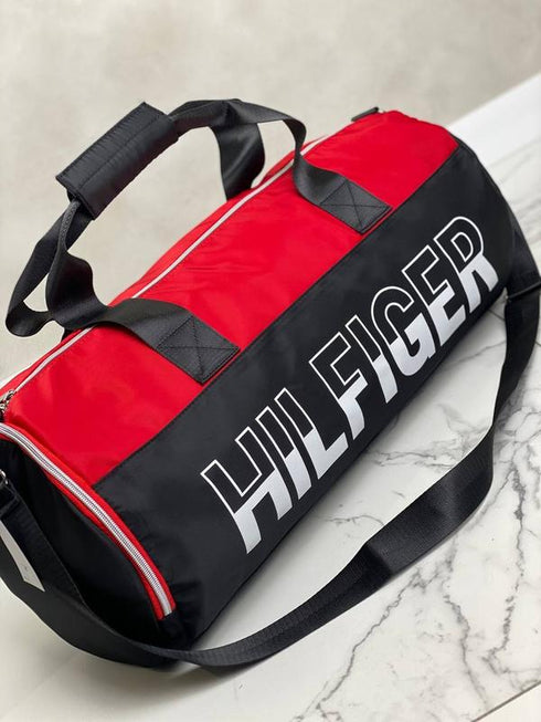 HILFIGER SPORTY PRINTED DUFFLE BAG
