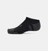 UNDER ARMOUR TRAINING NO-SHOW SOCKS (6 PACK) - BLACK