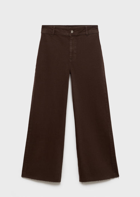 MANGO CATHERIN CULOTTE HIGH-RISE JEANS