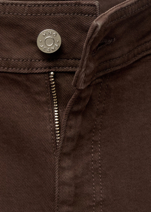 MANGO CATHERIN CULOTTE HIGH-RISE JEANS