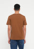 TOMMY HILFIGER CORE STRETCH CREWNECK T-SHIRT - BROWN