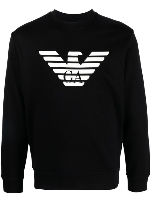 EMPORIO ARMANI LOGO PRINTED SWEATSHIRT