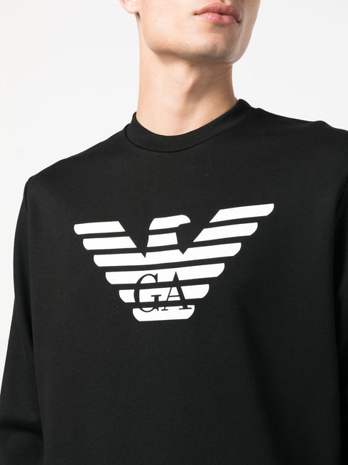 EMPORIO ARMANI LOGO PRINTED SWEATSHIRT