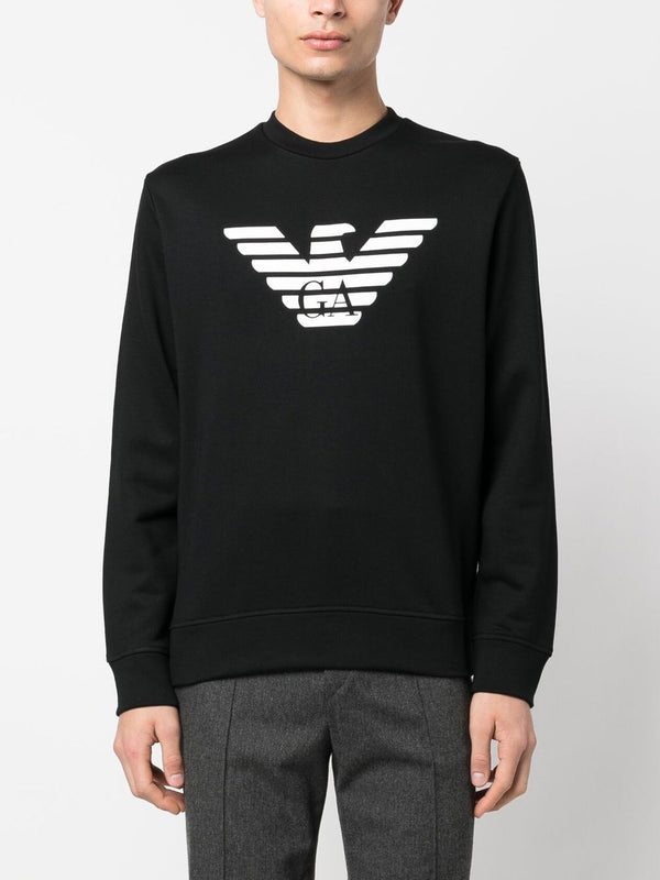 EMPORIO ARMANI LOGO PRINTED SWEATSHIRT