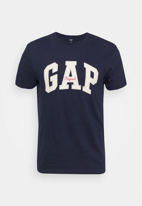 GAP ORIGINAL GRAPHIC LOGO T-SHIRT - NAVY