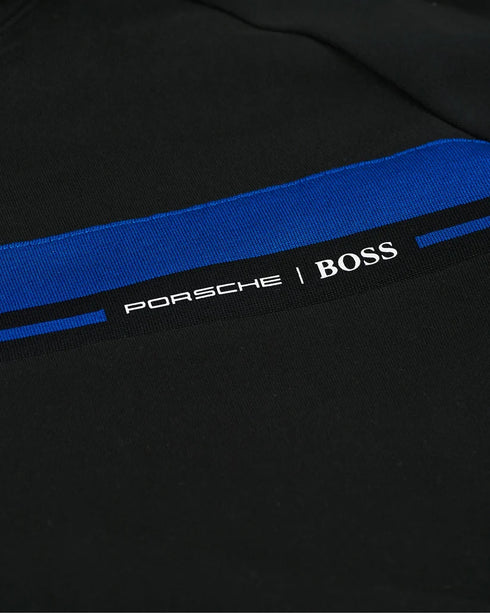 PORSCHE X BOSS MERCERIZED COTTON TERRY SEEGER HOODIE