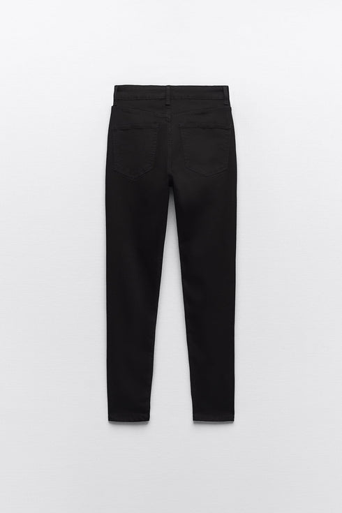 ZARA SCULPTED HIGH RISE TRF SKINNY JEANS