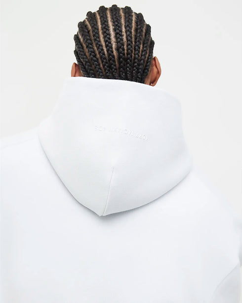 RIVER ISLAND OVERSIZED PULLOVER HOODIE - ICE BLUE
