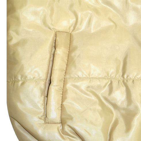 RISING GIRLS JACKET STONE HOODED PADDED ZIPPER JACKET