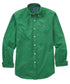 RL GARMENT-DYED OXFORD SHIRT - LIGHT GREEN